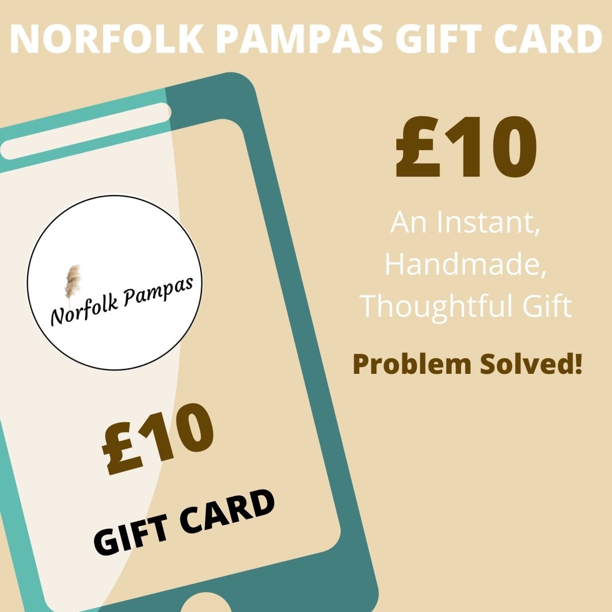 Norfolk Pampas Gift Card - Norfolk Pampas